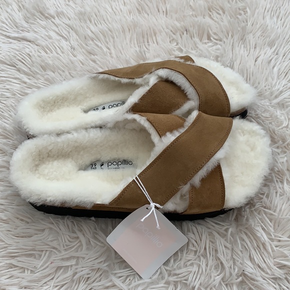 Birkenstock Papillo daytona shearling sandal - Picture 4 of 16